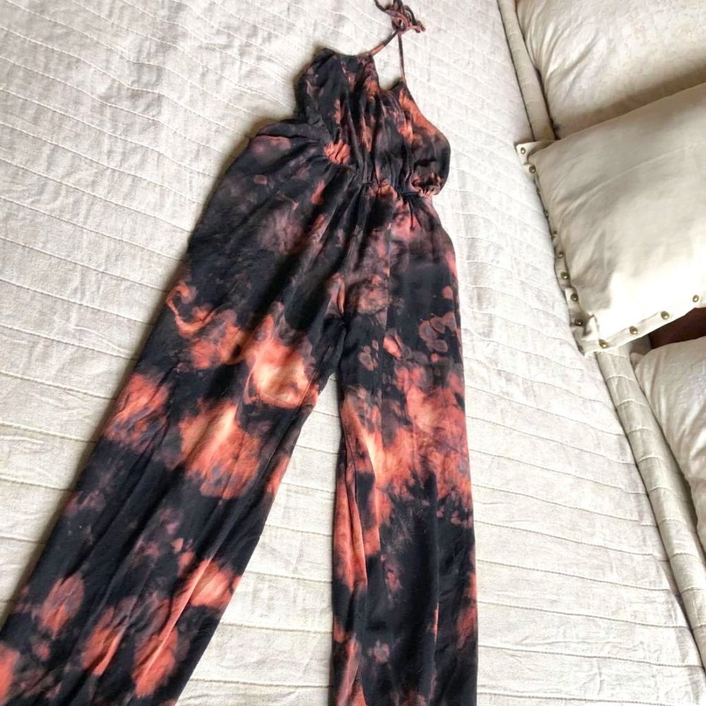 Lulu’s “Learning to Fly” Jumpsuit  | Tie Dyed | S